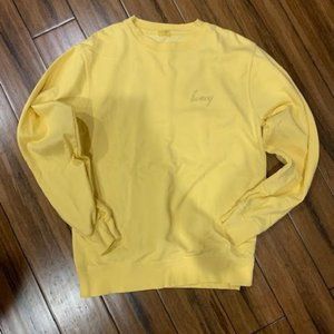 Brandy Melville Honey Crewneck